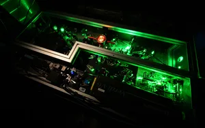 Quelle der sub-fs Pulse zur Erzeugung höherer Harmonischer
