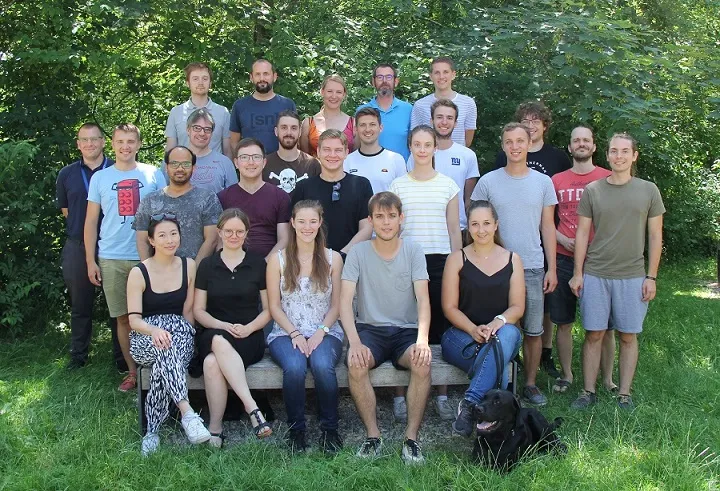 Gruppenfoto des Lehrstuhls E51, 2022
